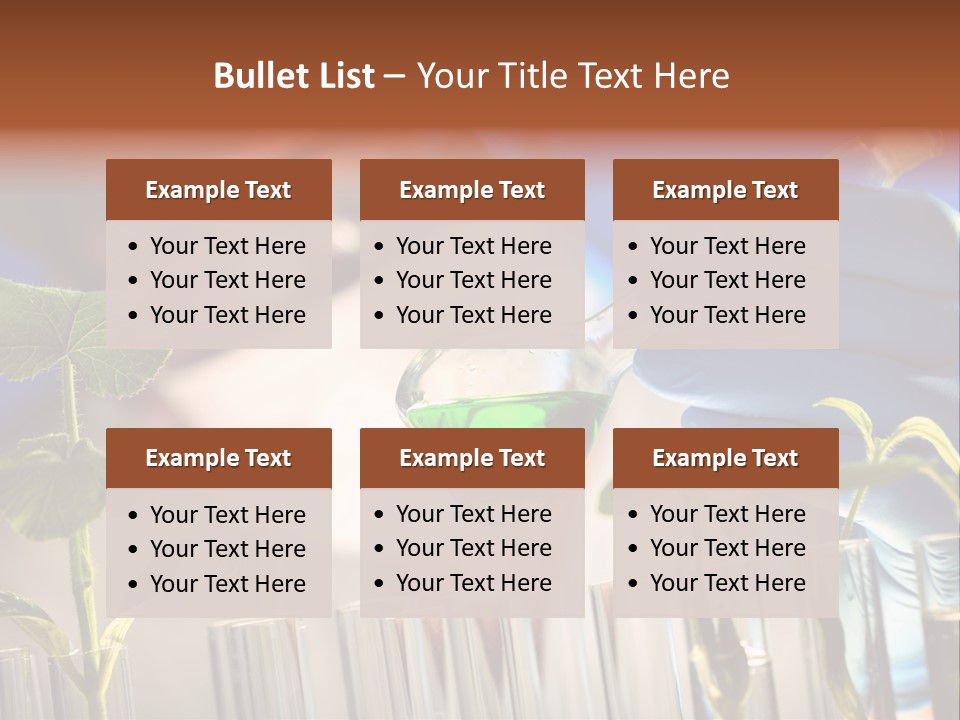 Genetic Lab Technology PowerPoint Template