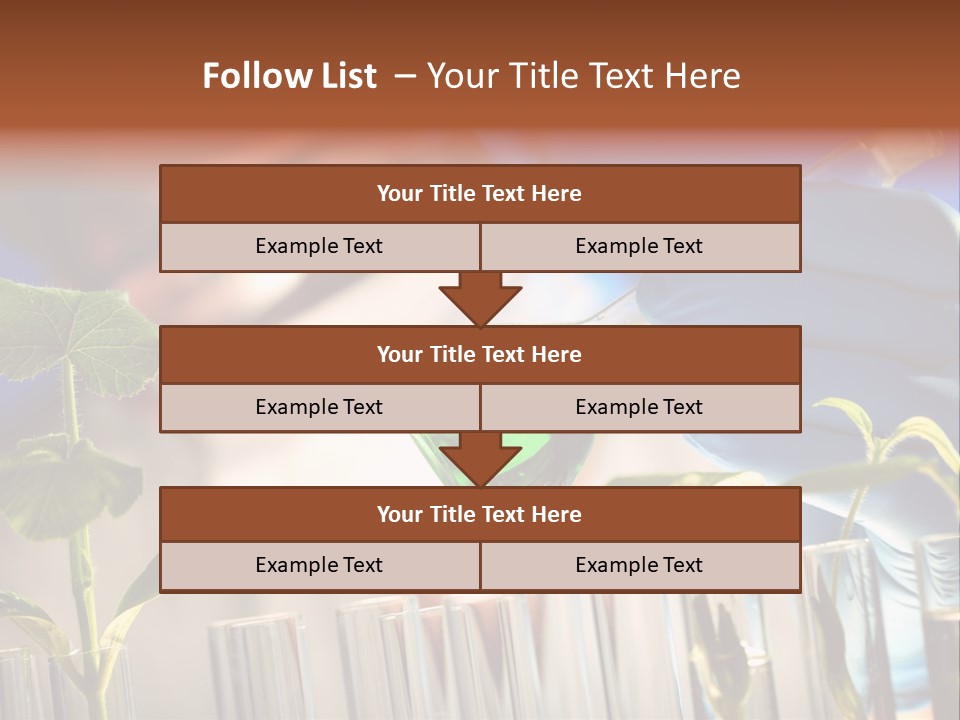 Genetic Lab Technology PowerPoint Template