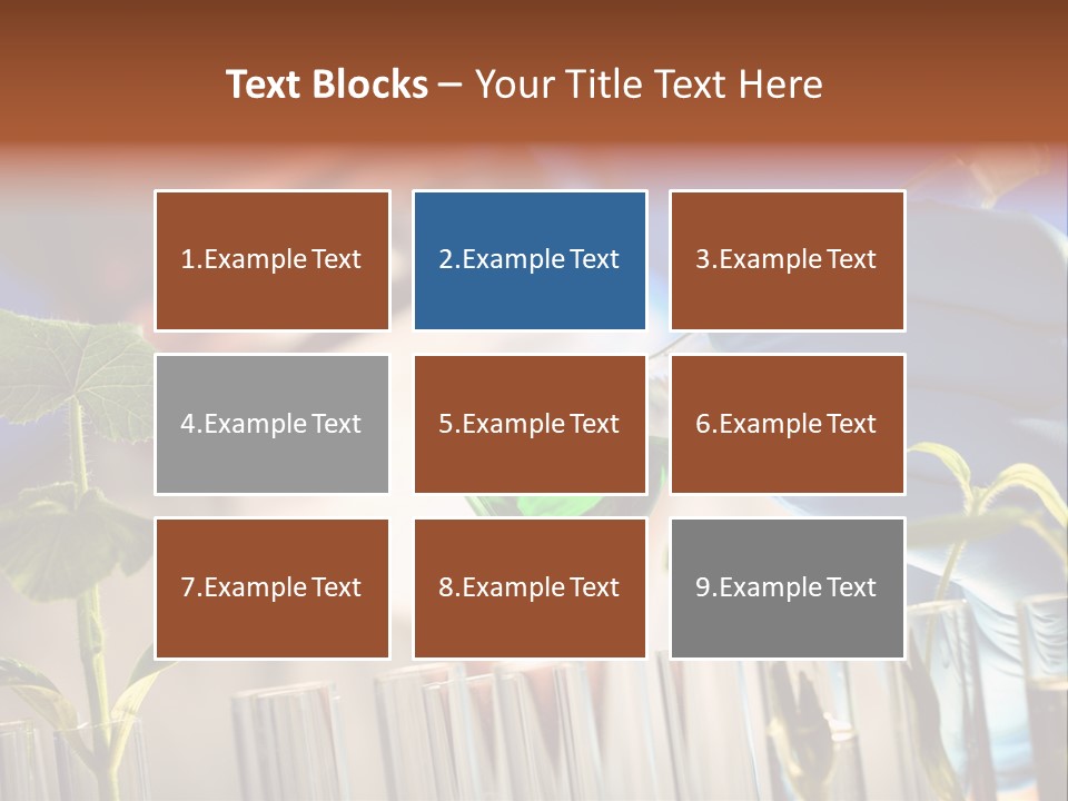 Genetic Lab Technology PowerPoint Template