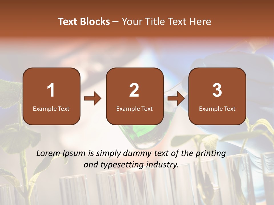Genetic Lab Technology PowerPoint Template