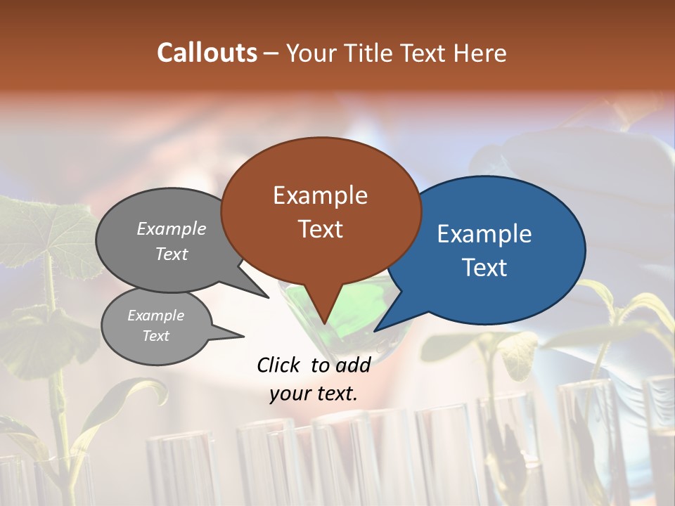 Genetic Lab Technology PowerPoint Template