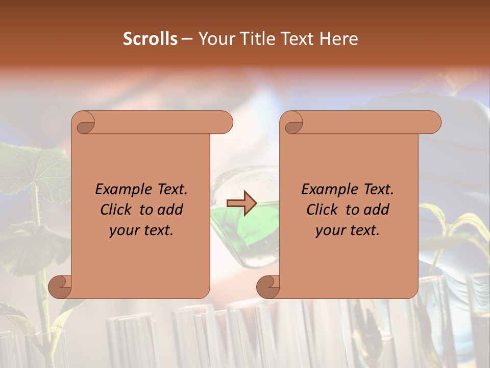 Genetic Lab Technology PowerPoint Template