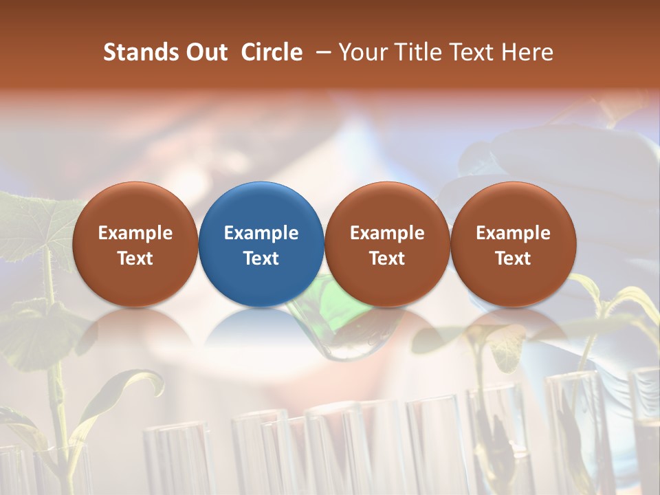 Genetic Lab Technology PowerPoint Template