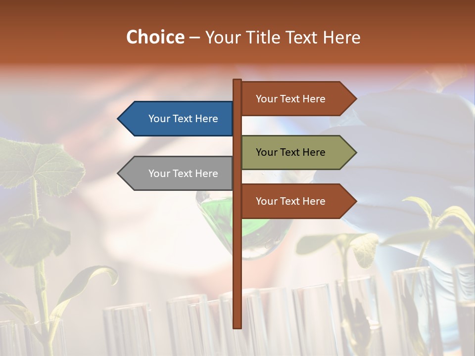 Genetic Lab Technology PowerPoint Template