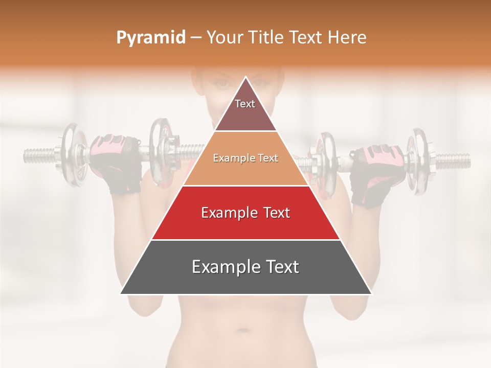 Beautiful Strength Shape PowerPoint Template