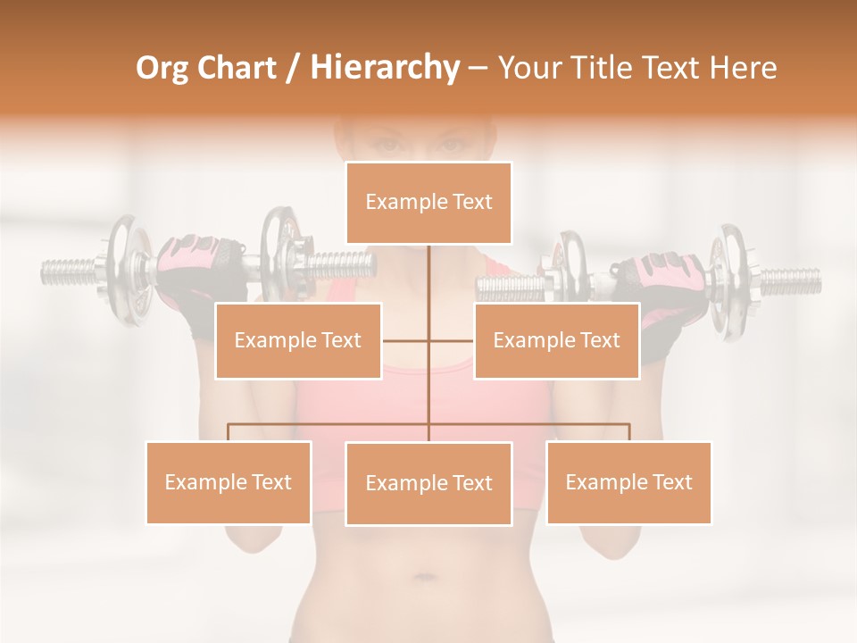 Beautiful Strength Shape PowerPoint Template
