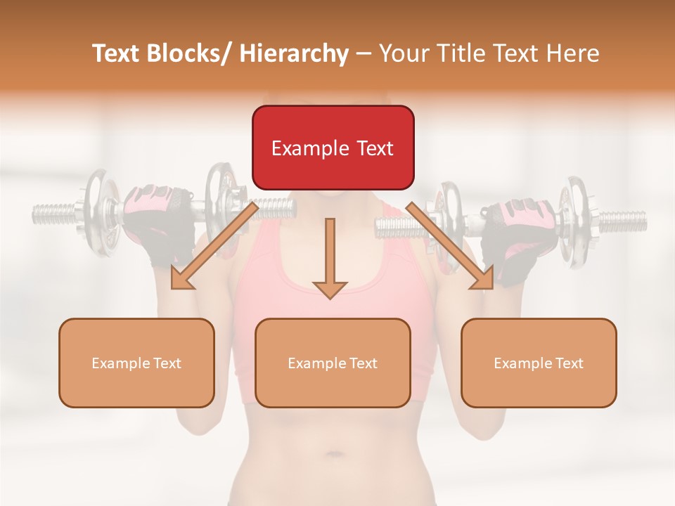 Beautiful Strength Shape PowerPoint Template