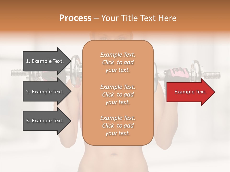 Beautiful Strength Shape PowerPoint Template