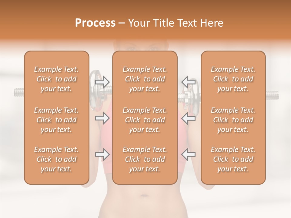 Beautiful Strength Shape PowerPoint Template