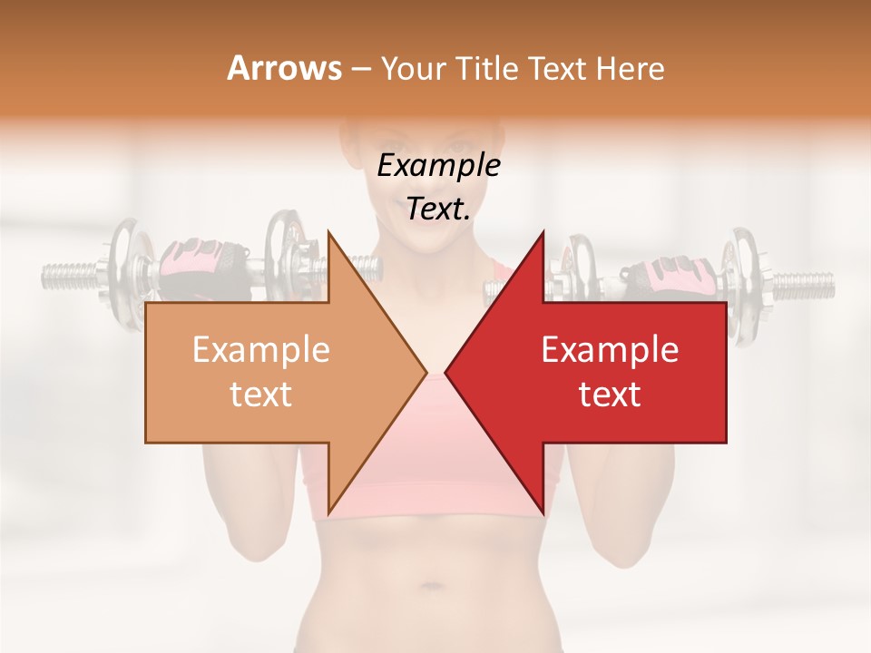 Beautiful Strength Shape PowerPoint Template