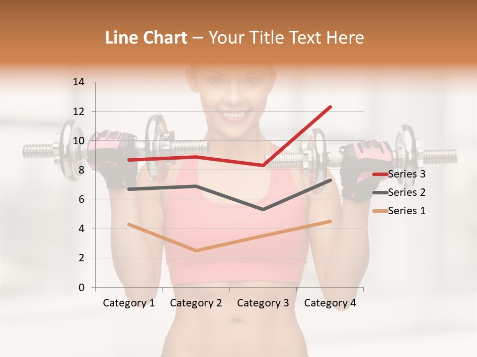 Beautiful Strength Shape PowerPoint Template