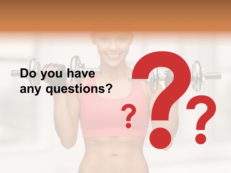 Beautiful Strength Shape PowerPoint Template