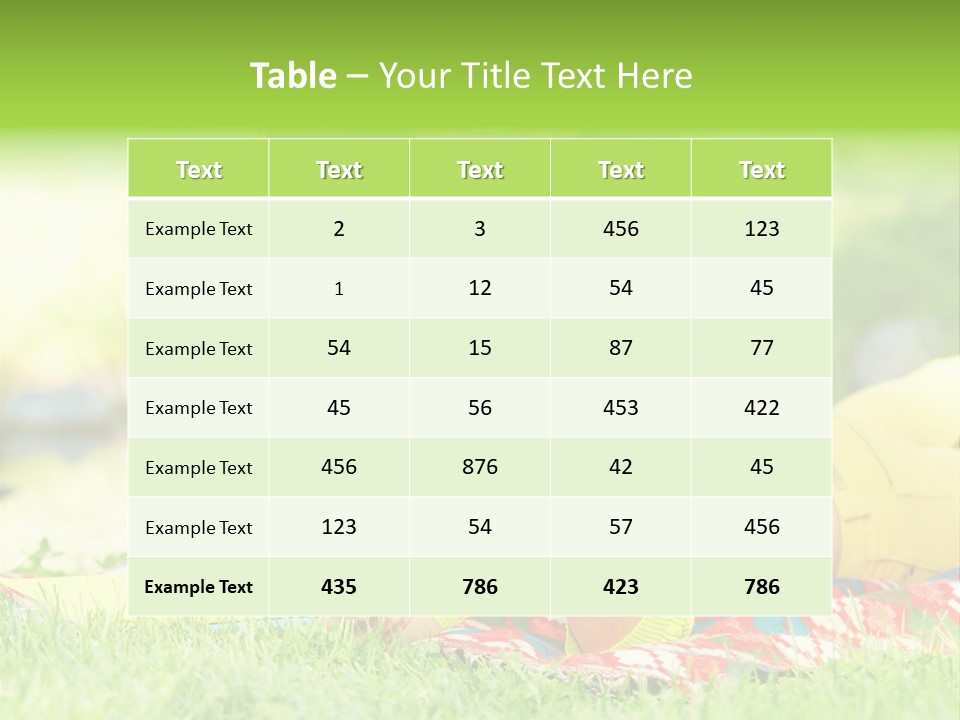 Beauty Yellow Girl PowerPoint Template