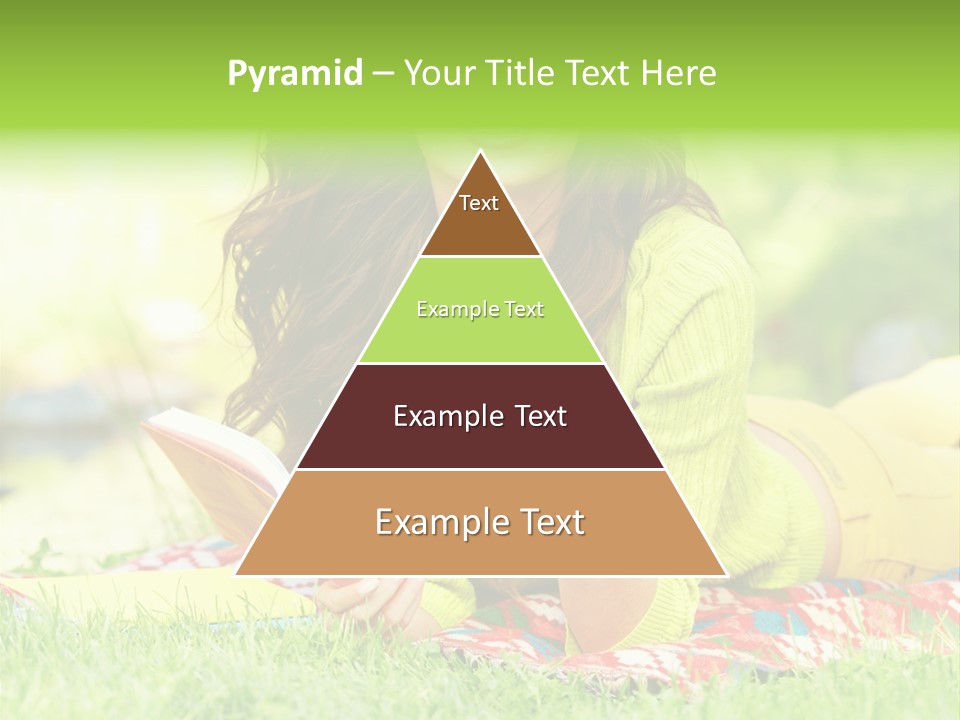 Beauty Yellow Girl PowerPoint Template