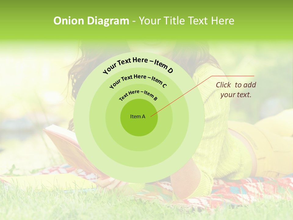 Beauty Yellow Girl PowerPoint Template