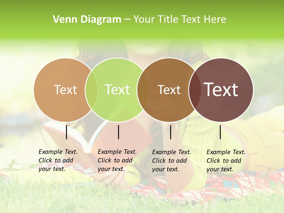 Beauty Yellow Girl PowerPoint Template