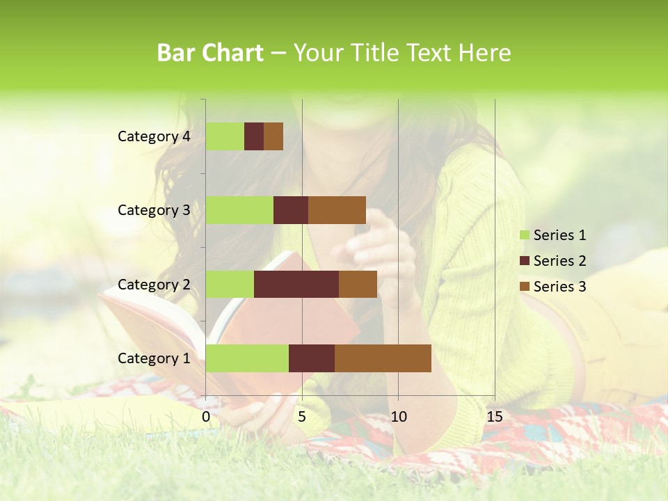 Beauty Yellow Girl PowerPoint Template