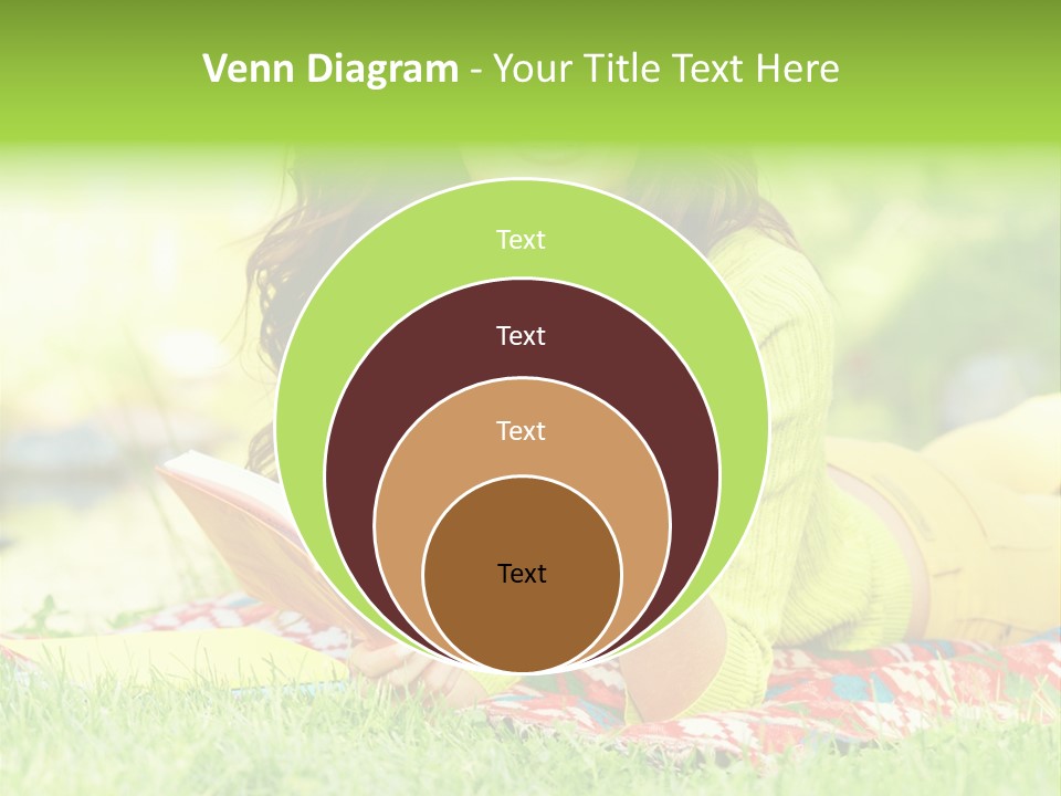 Beauty Yellow Girl PowerPoint Template