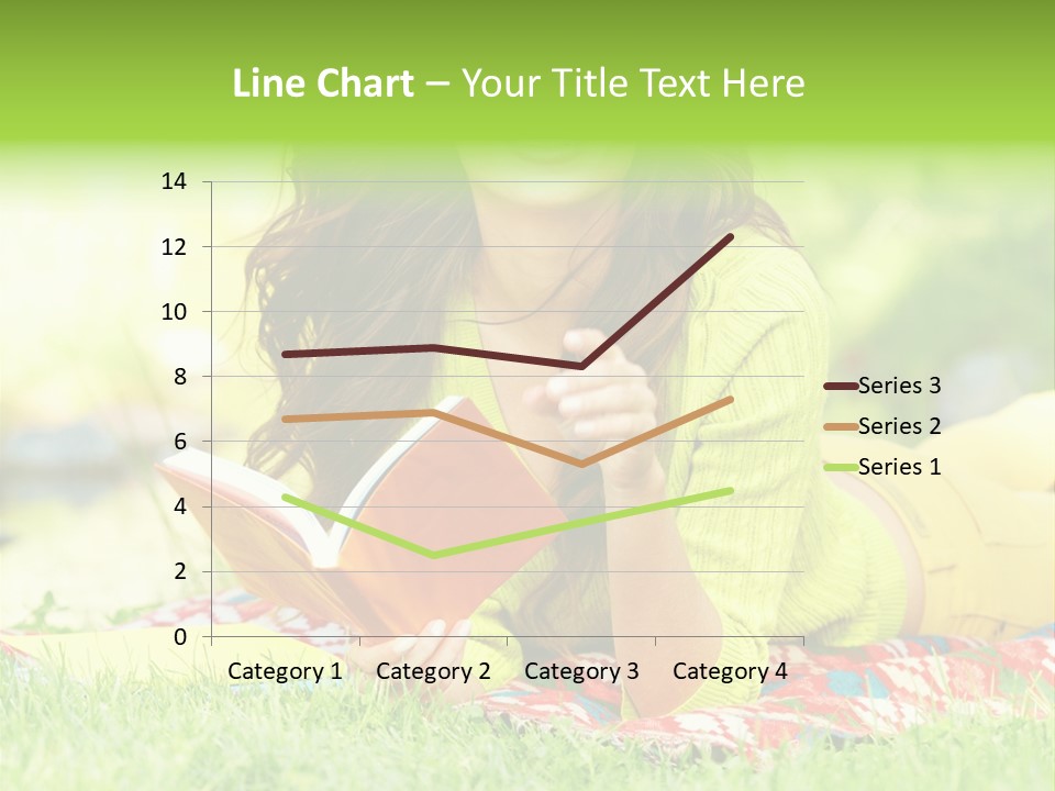 Beauty Yellow Girl PowerPoint Template