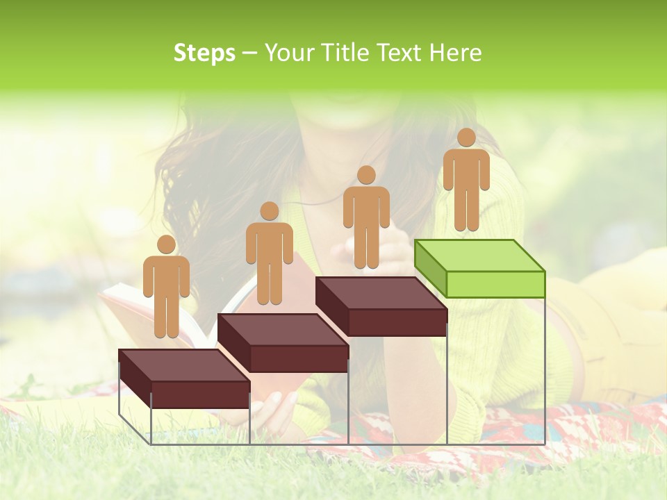 Beauty Yellow Girl PowerPoint Template