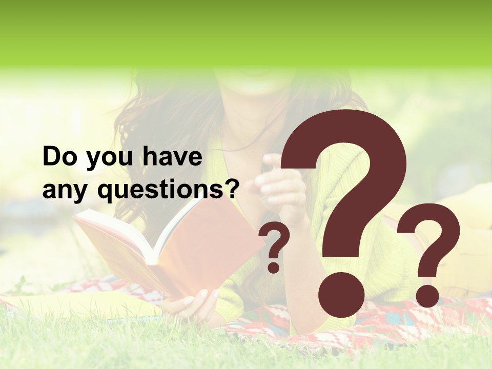 Beauty Yellow Girl PowerPoint Template