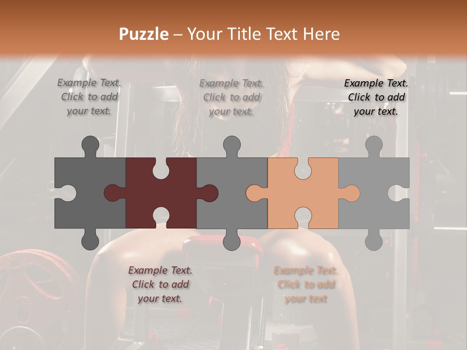 Exercise Advert Fitness PowerPoint Template
