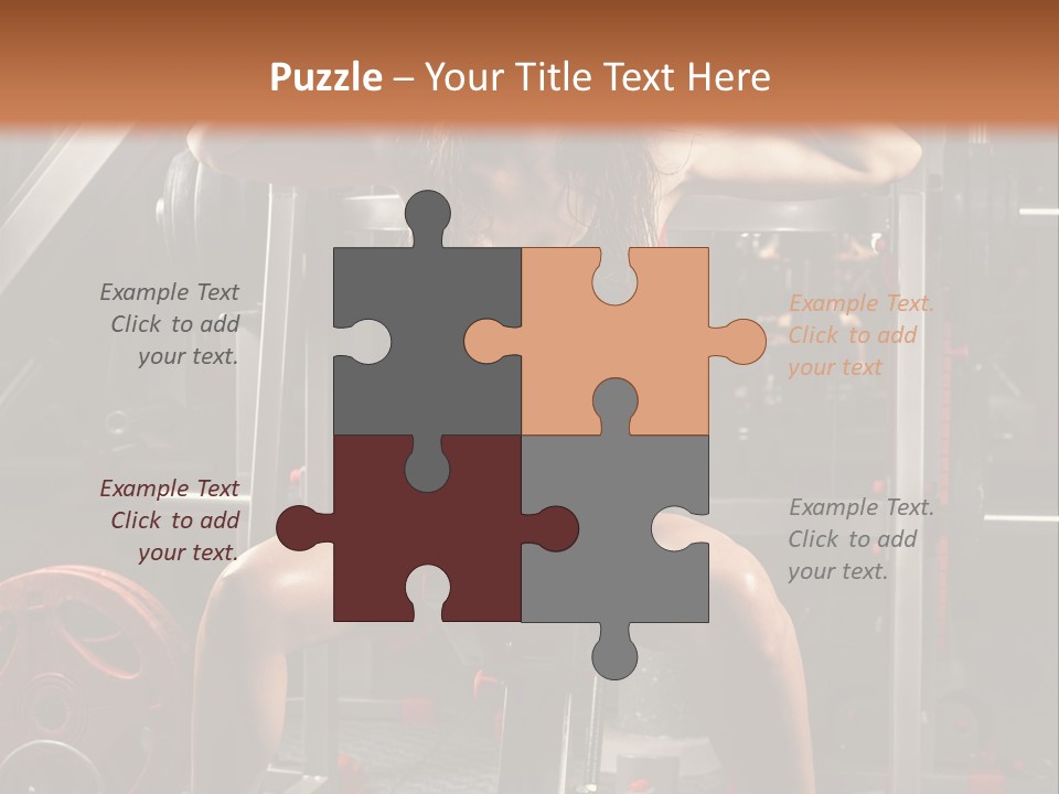 Exercise Advert Fitness PowerPoint Template