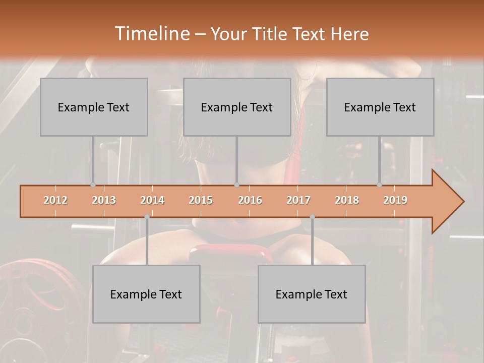 Exercise Advert Fitness PowerPoint Template