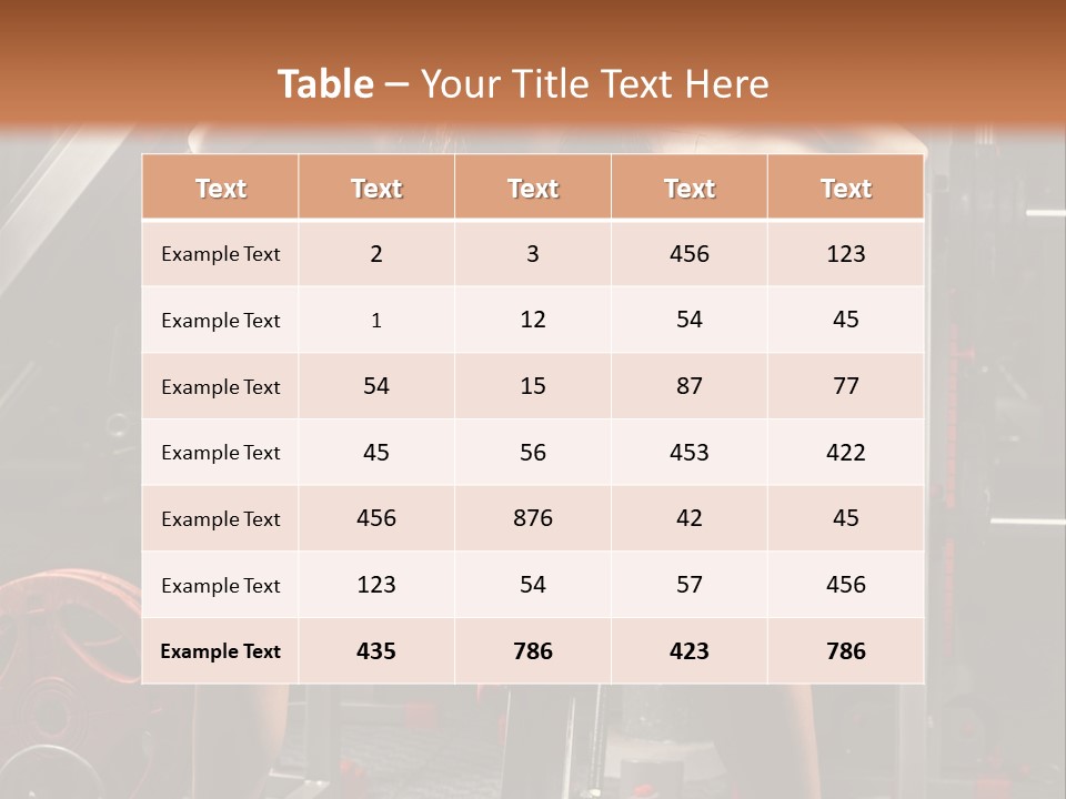 Exercise Advert Fitness PowerPoint Template