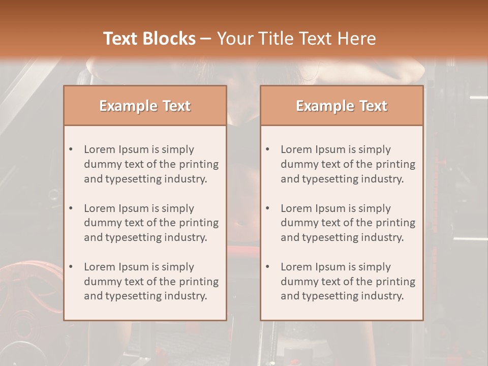 Exercise Advert Fitness PowerPoint Template