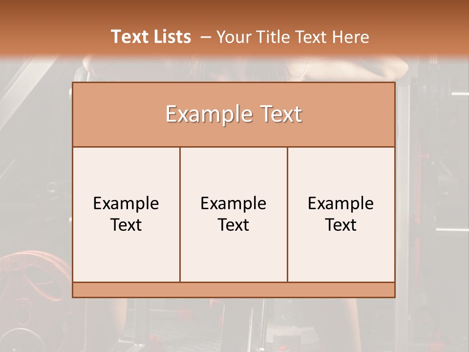 Exercise Advert Fitness PowerPoint Template