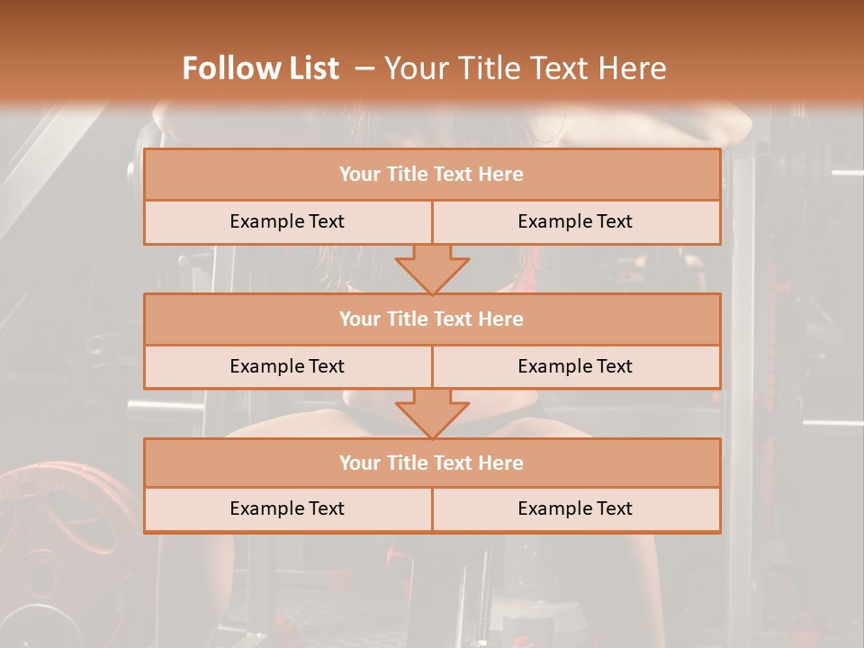 Exercise Advert Fitness PowerPoint Template