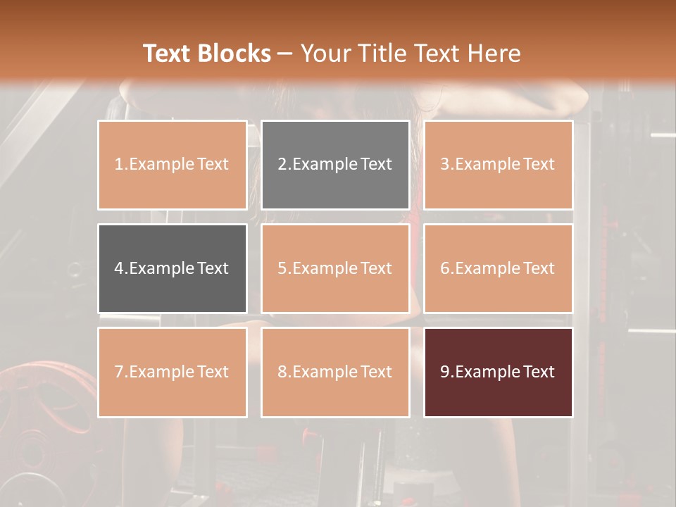 Exercise Advert Fitness PowerPoint Template