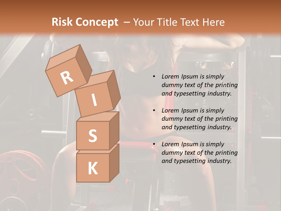 Exercise Advert Fitness PowerPoint Template