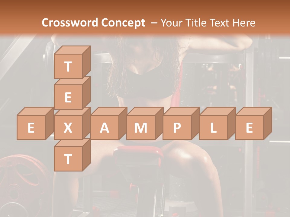 Exercise Advert Fitness PowerPoint Template