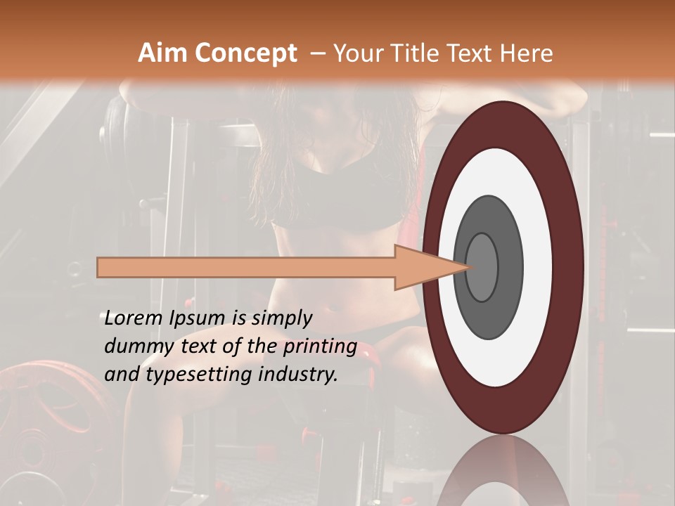 Exercise Advert Fitness PowerPoint Template