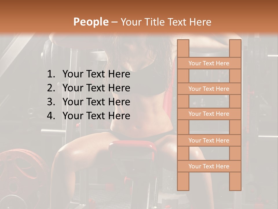 Exercise Advert Fitness PowerPoint Template