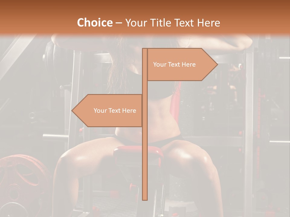 Exercise Advert Fitness PowerPoint Template