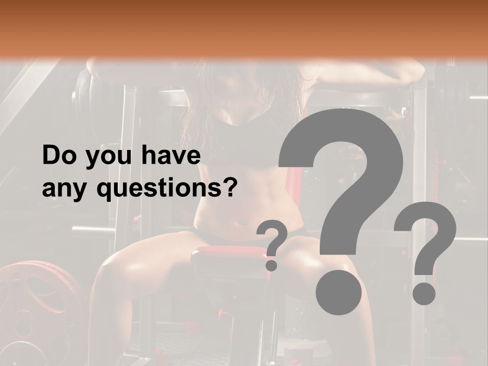 Exercise Advert Fitness PowerPoint Template