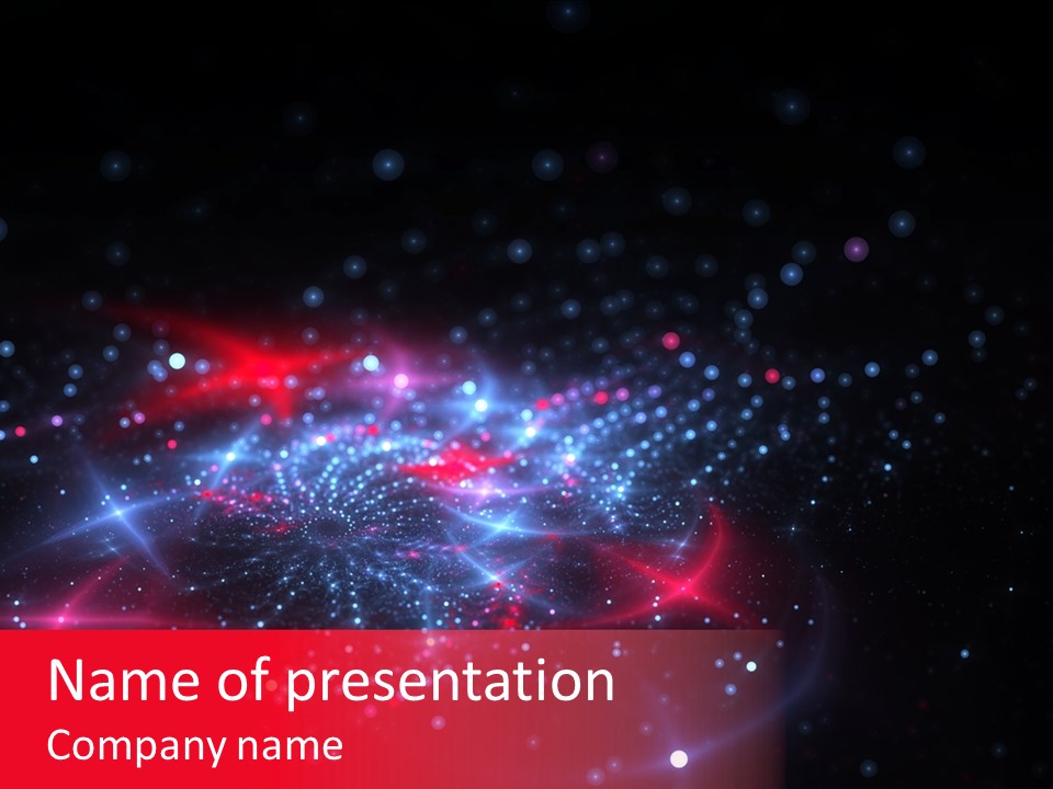 Modern Graphic Network PowerPoint Template