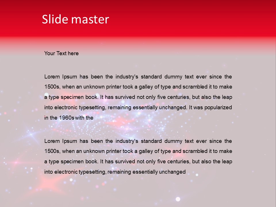 Modern Graphic Network PowerPoint Template