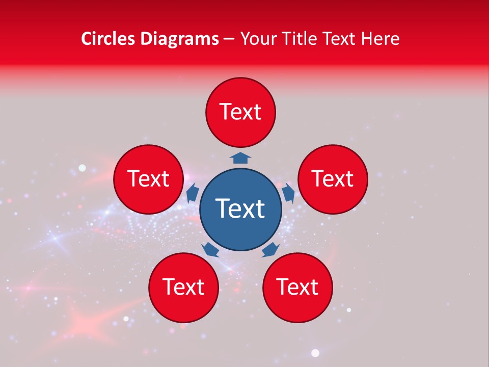 Modern Graphic Network PowerPoint Template