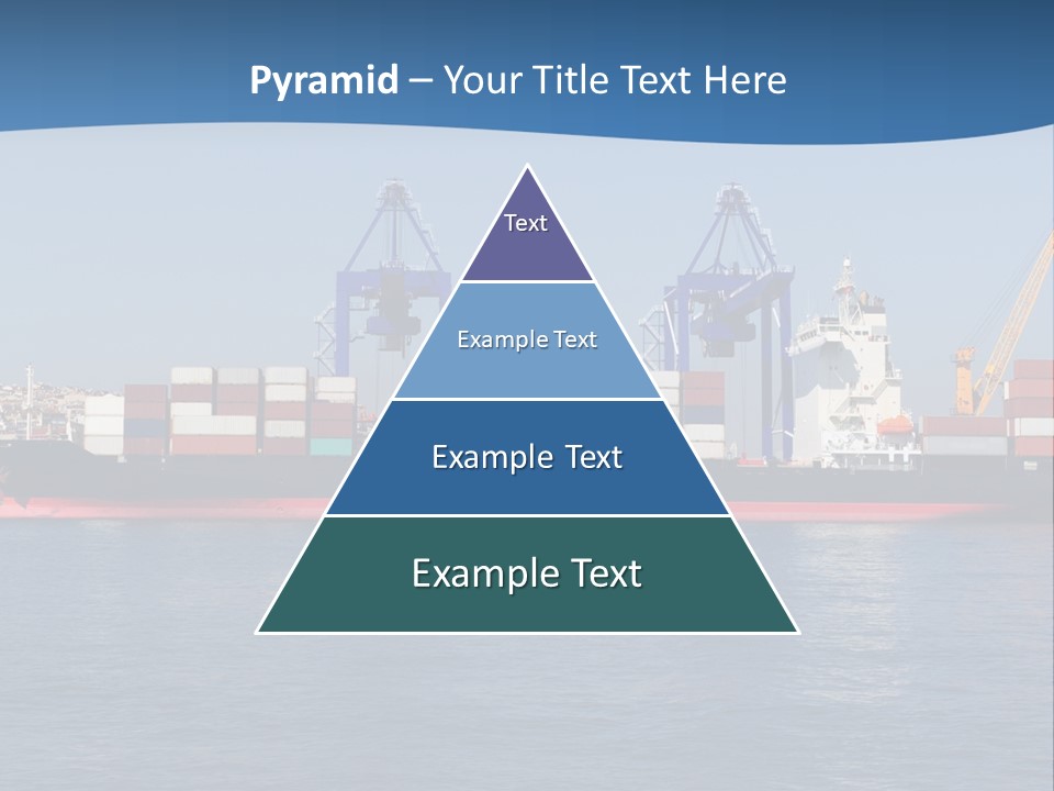 Vessel Nautical Freighter PowerPoint Template