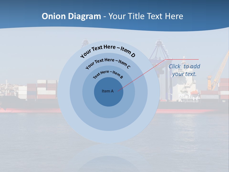 Vessel Nautical Freighter PowerPoint Template