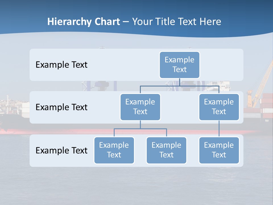 Vessel Nautical Freighter PowerPoint Template