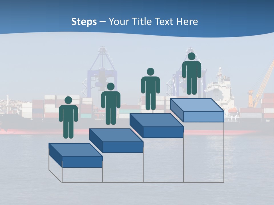 Vessel Nautical Freighter PowerPoint Template