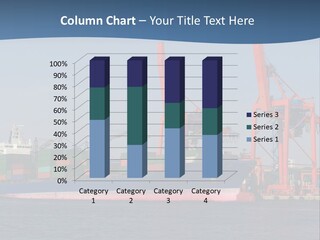 Freighter Terminal Loading PowerPoint Template