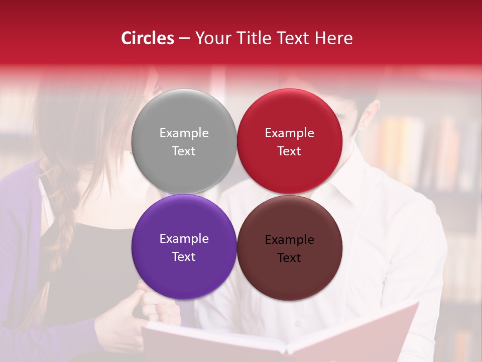Knowledge Read Learning PowerPoint Template