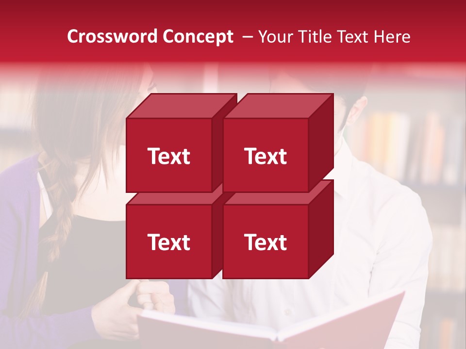 Knowledge Read Learning PowerPoint Template