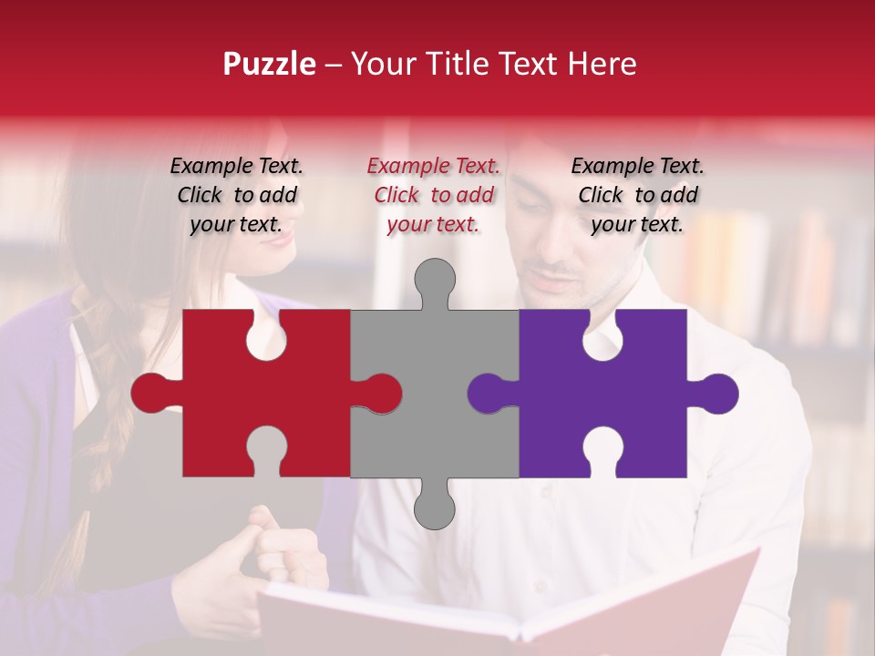 Knowledge Read Learning PowerPoint Template